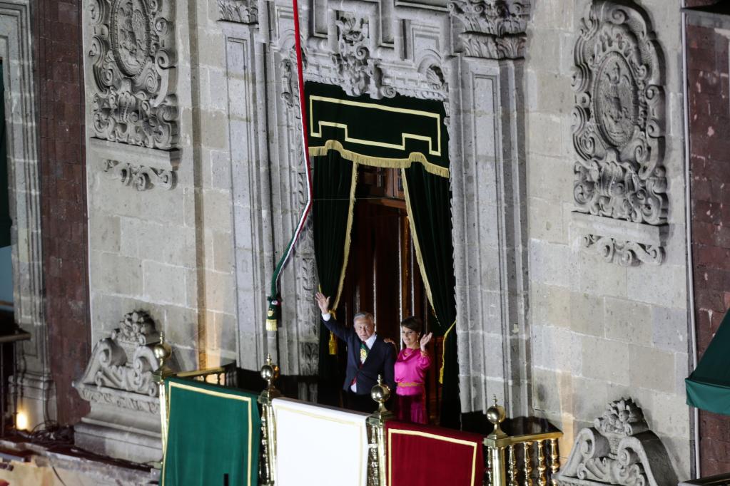 墨西哥舉行獨立日慶?；顒?dòng)