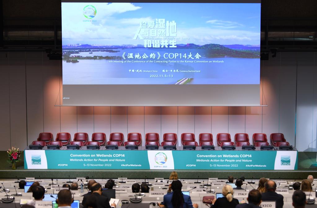 瑞士日內瓦：《濕地公約》第十四屆締約方大會(huì )部級高級別會(huì )議通過(guò)&ldquo;武漢宣言&rdquo;