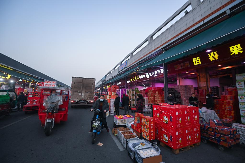 浙江金華：&ldquo;菜籃子&rdquo;物豐貨足迎新春