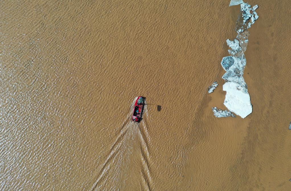 內蒙古：天晴水暖 黃河漸開(kāi)