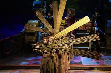 河北山海關(guān)：大型室內史詩(shī)演出&mdash;&mdash;《長(cháng)城》排演