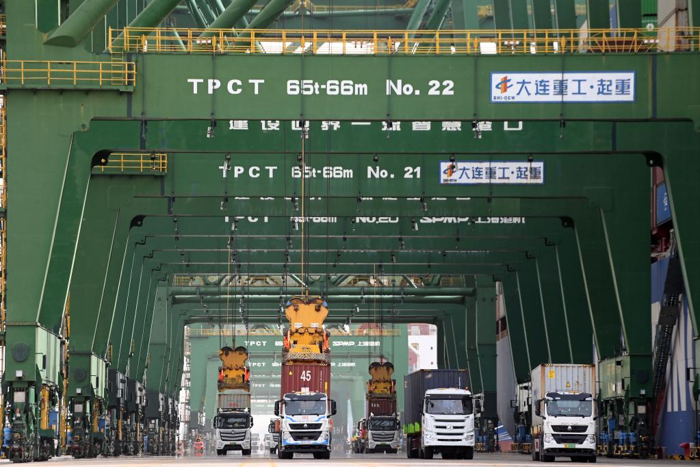 天津港吞吐量實(shí)現首季&ldquo;開(kāi)門(mén)紅&rdquo;