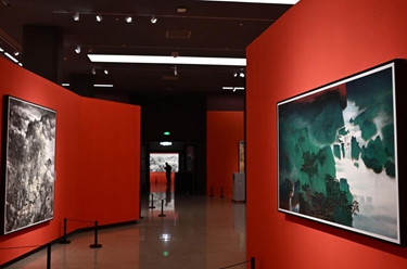 &ldquo;大美瀟湘&rdquo;大型系列山水畫(huà)展在京開(kāi)幕