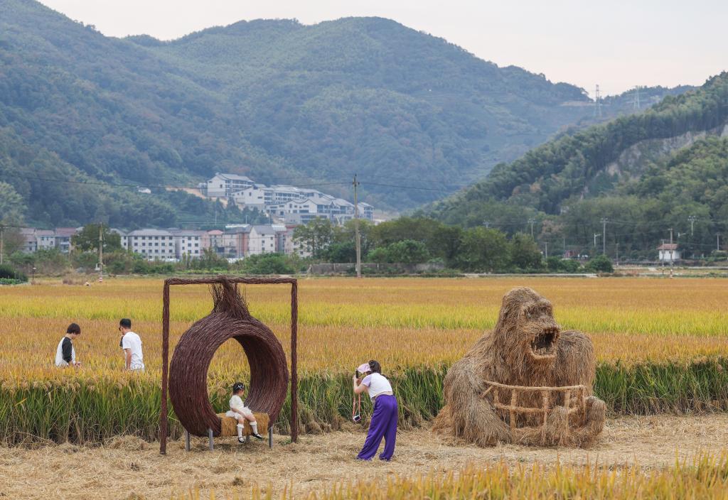 杭州富陽(yáng)舉辦稻香文化節