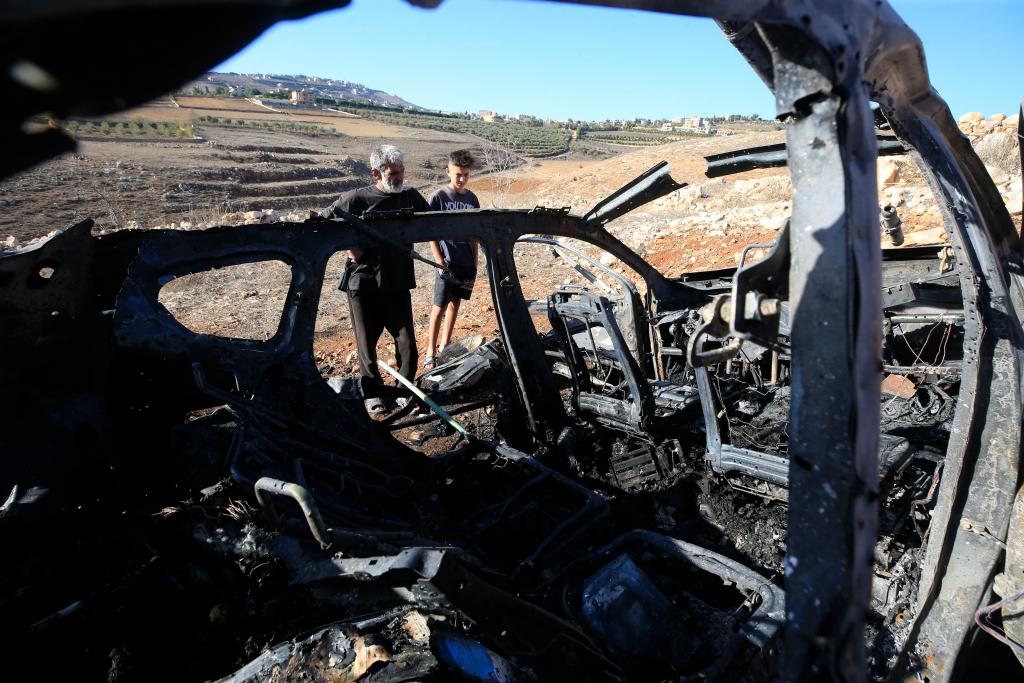 以軍無(wú)人機空襲黎巴嫩南部