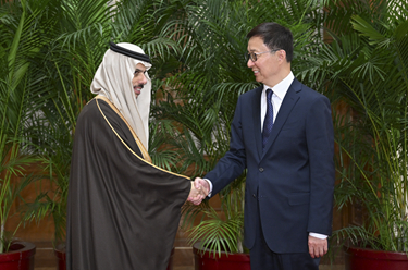 韓正集體會(huì )見(jiàn)阿拉伯、伊斯蘭國家外長(cháng)聯(lián)合代表團