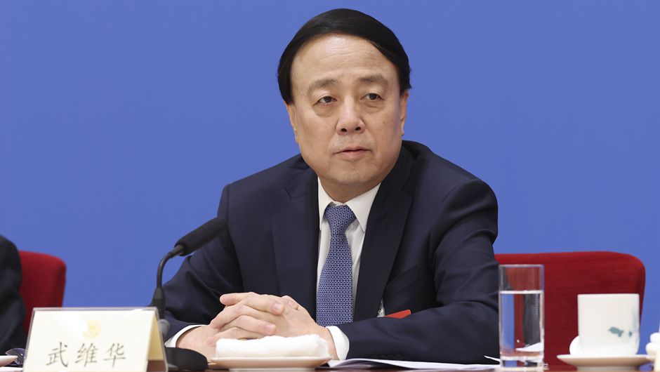 九三學(xué)社中央主席武維華在記者會(huì )上