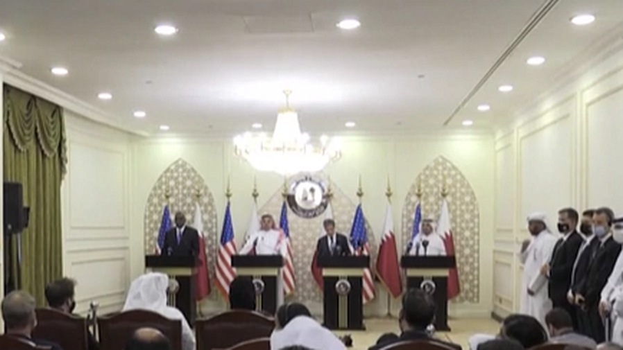 卡塔爾與美國就阿富汗問(wèn)題舉行&ldquo;2+2&rdquo;會(huì )議