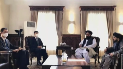 阿臨時(shí)政府代理外長(cháng)會(huì )見(jiàn)我駐阿富汗大使